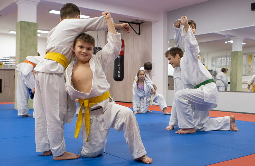 Kampfsport für Kinder Judo
